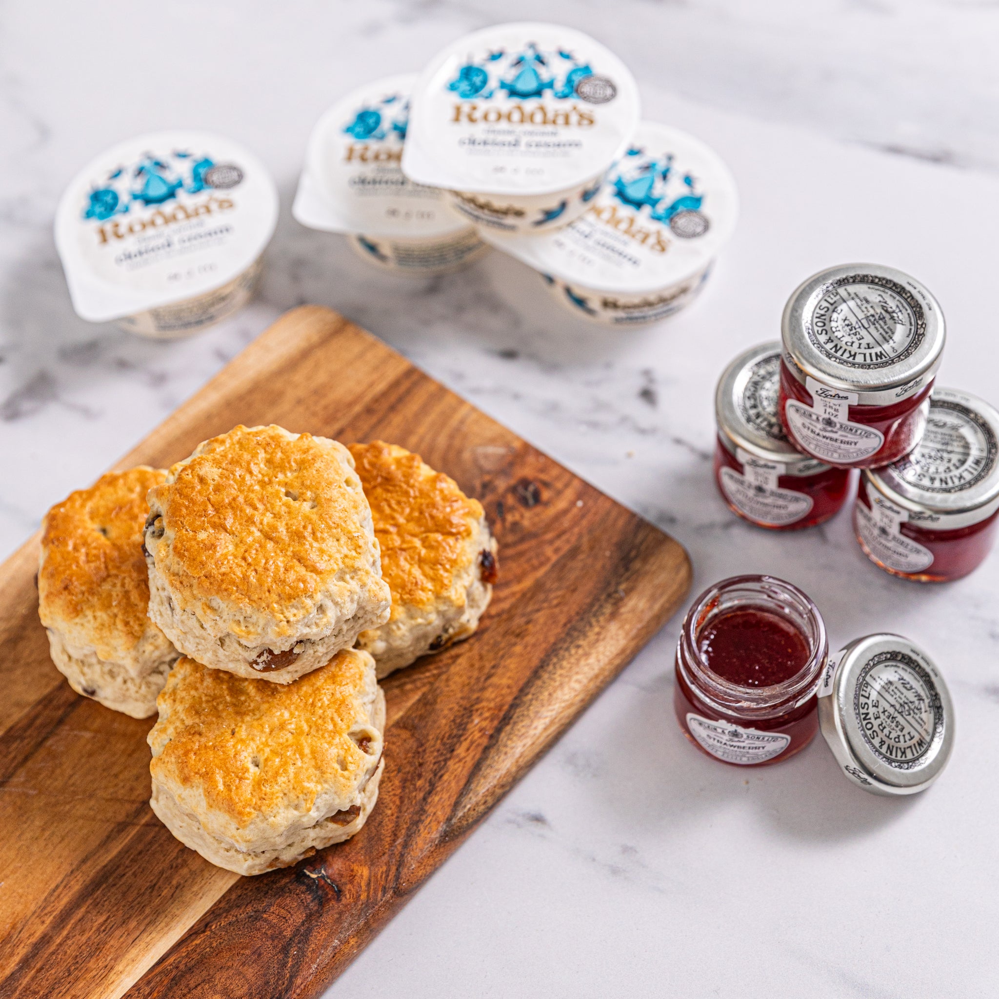 Scones with Clotted Cream & Jam